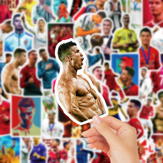 5 Random Ronaldo Goat Stickers