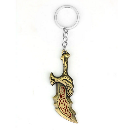 God Of War Weapon Keychains