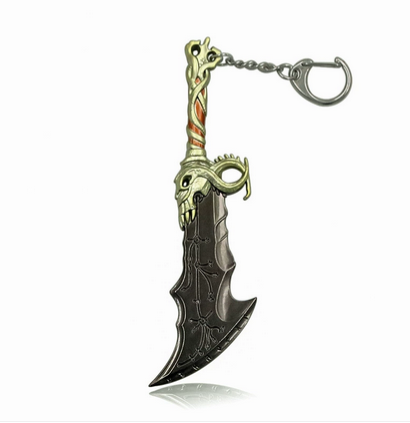 God Of War Weapon Keychains
