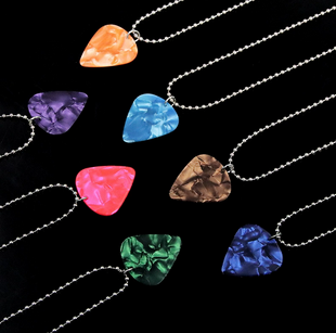 Stranger Things Guitar Pick Necklace
