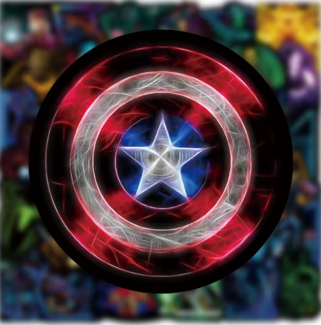 5 Random Neon Marvel Stickers