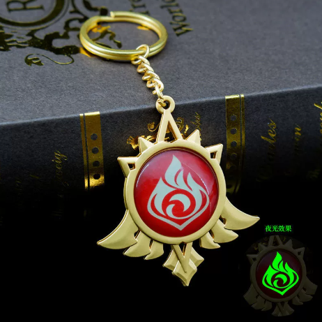Elemental Keychains [Genshin Impact]