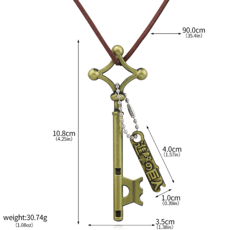 [Attack On Titan] Earrings, Necklace, Bracelets