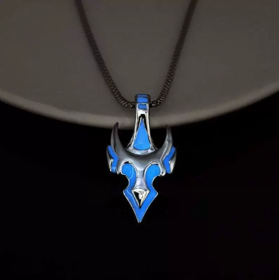 Glow In the Dark Metal Necklaces