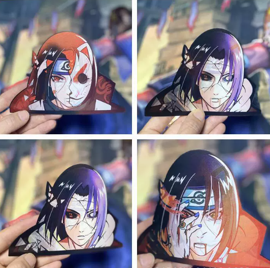Naruto 3D Stickers