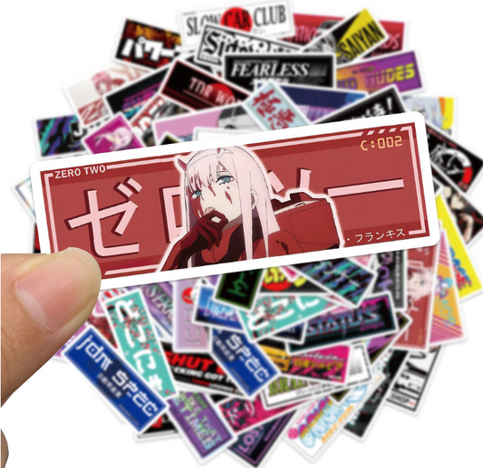 5 Random JDM stickers