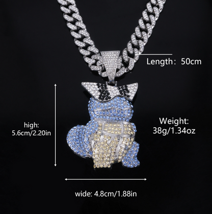 Squirtle Squad Diamond Necklace [Pokemon]