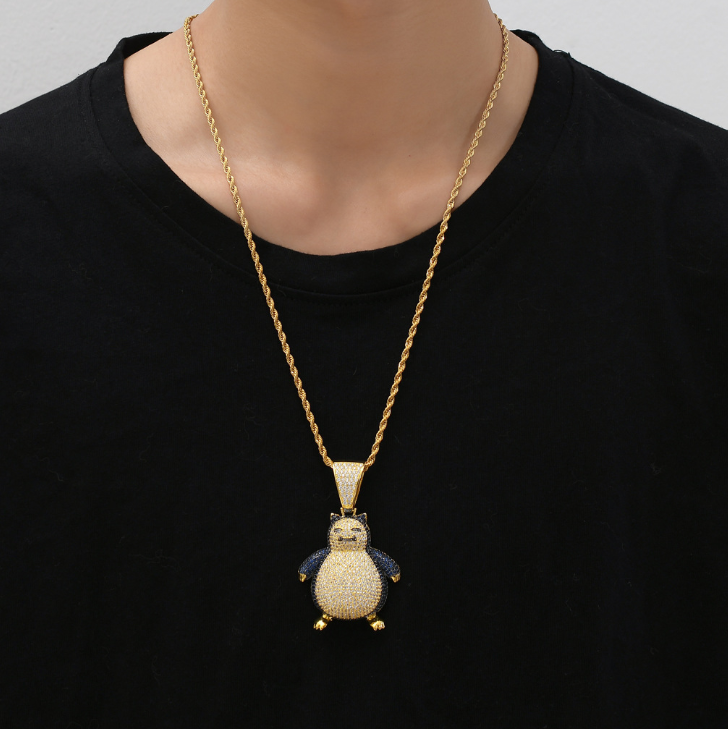 Snorlax Diamond Necklace [Pokemon]