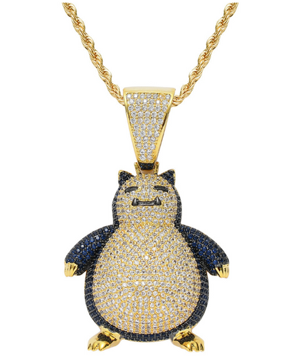 Snorlax Diamond Necklace [Pokemon]