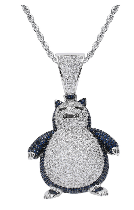 Snorlax Diamond Necklace [Pokemon]