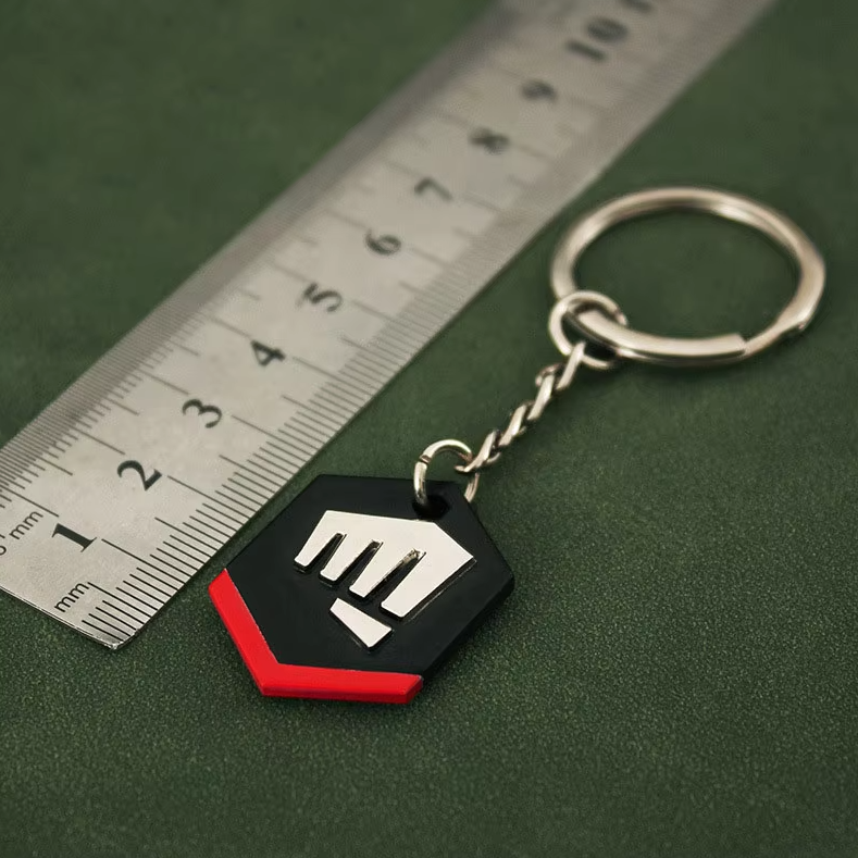 Valorant Gun Buddy Logo Keychain