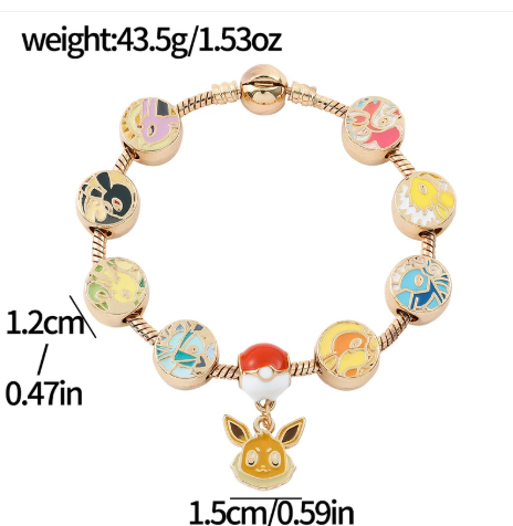 Eeveelution Emoji Bracelet  [Pokemon]