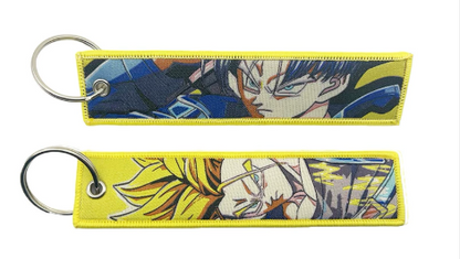 Dragon Ball Embroidery Keychains