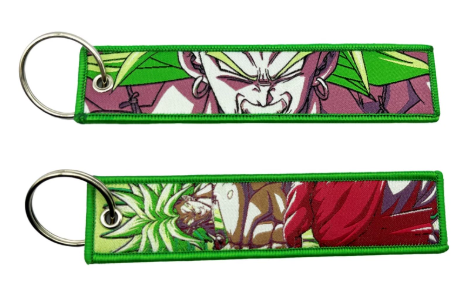 Dragon Ball Embroidery Keychains