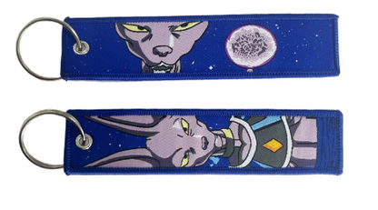 Dragon Ball Embroidery Keychains
