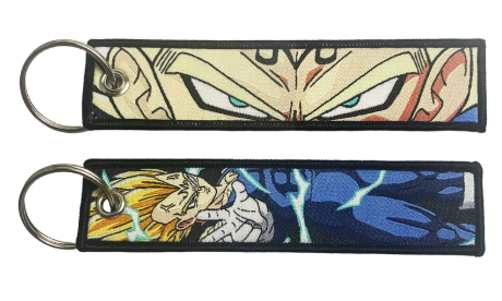 Dragon Ball Embroidery Keychains