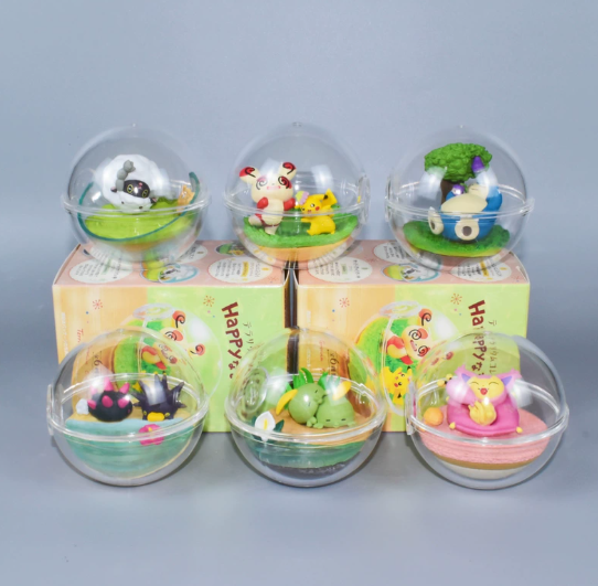 PokeMon Pokeball Terrarium Set ZERO {Sale!!!}