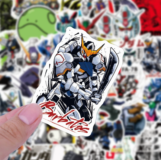5 Random Gundam Stickers