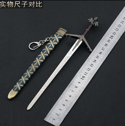 Geralt's Sword {Witcher 3} Keychain