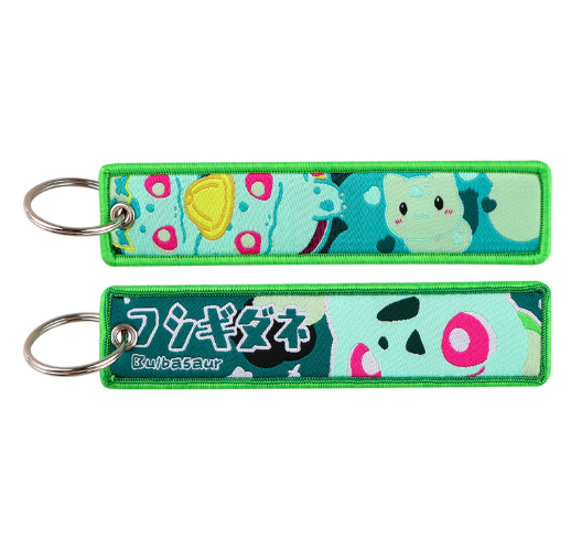 Pokemon Embroidery Keychains