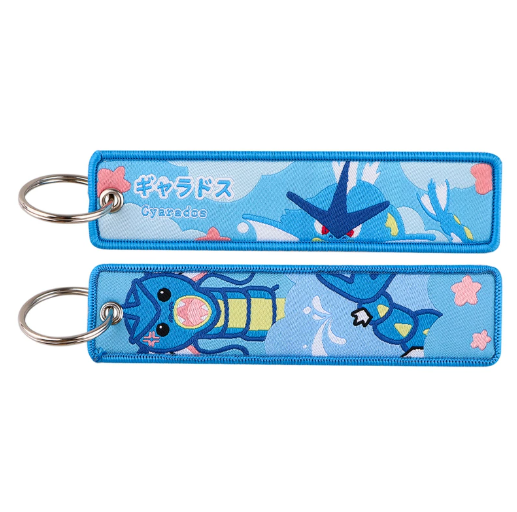 Pokemon Embroidery Keychains
