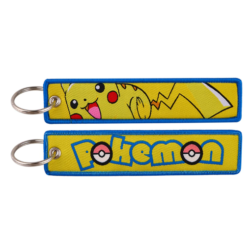 Pokemon Embroidery Keychains