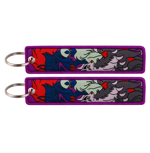 Pokemon Embroidery Keychains