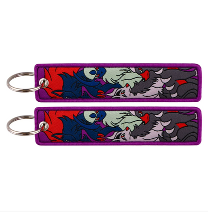 Pokemon Embroidery Keychains
