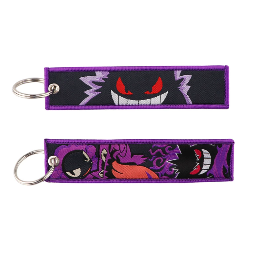 Pokemon Embroidery Keychains