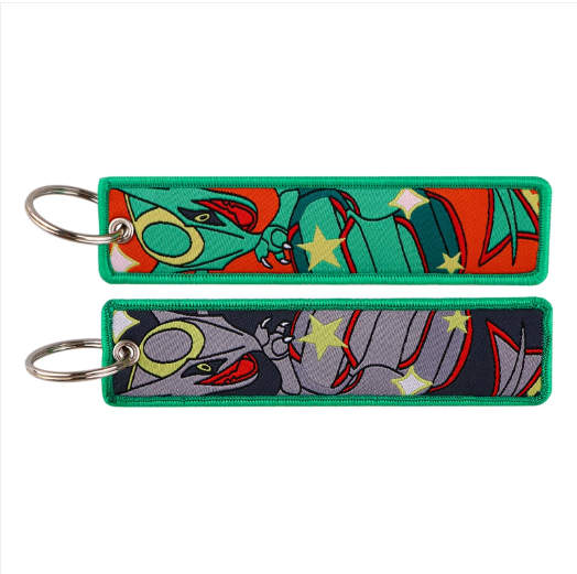 Pokemon Embroidery Keychains