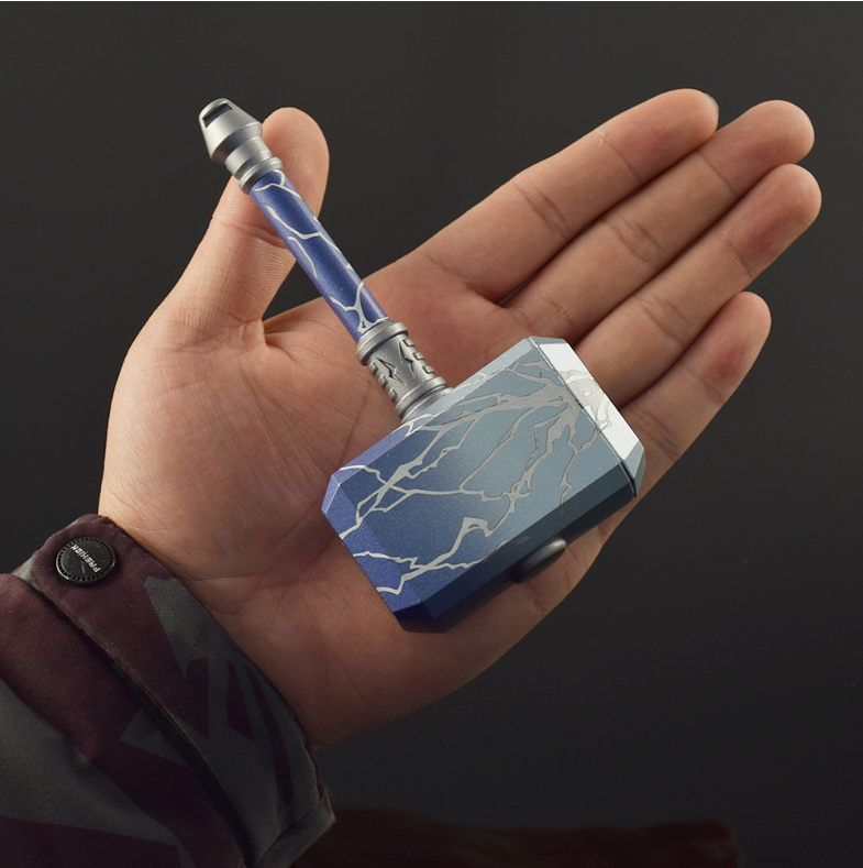 Thors Hammer Metal Keychains