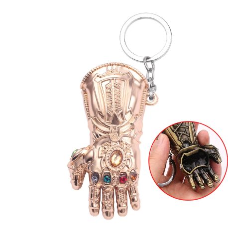 Infinity Gauntlet Metal Keychains