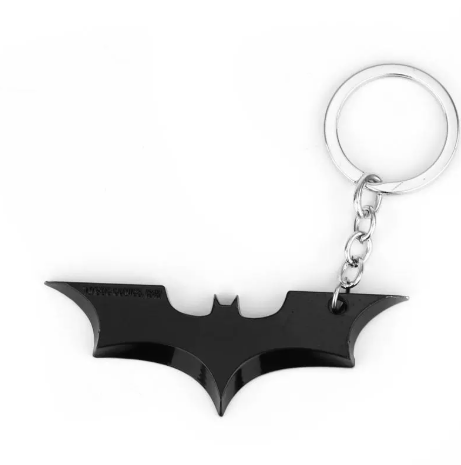 Batman And Superman Logo Metal Keychains