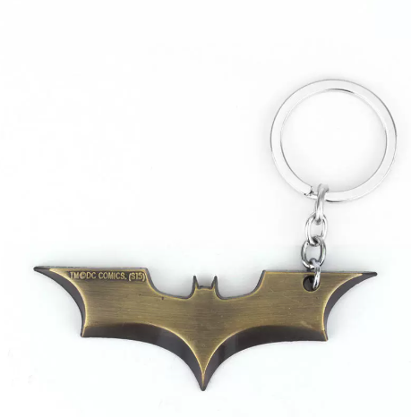 Batman And Superman Logo Metal Keychains