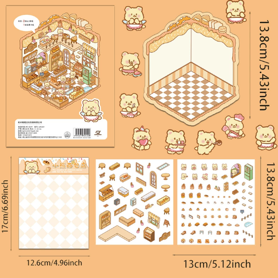 DIY Cabin Stickers [Assemble To Your Liking] !!