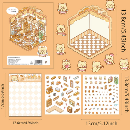 DIY Cabin Stickers [Assemble To Your Liking] !!