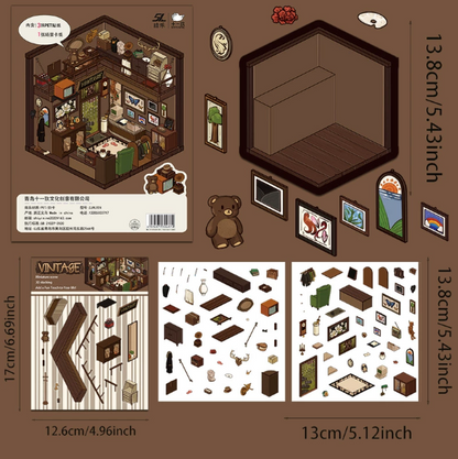 DIY Cabin Stickers [Assemble To Your Liking] !!