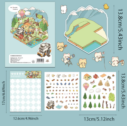 DIY Cabin Stickers [Assemble To Your Liking] !!