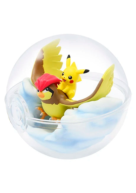 PokeMon Pokeball Terrarium Set Fi5e