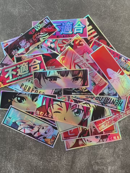 5 Random Glossy JDM Stickers