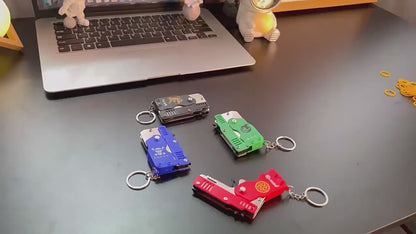 Rubber Band Gun Keychain