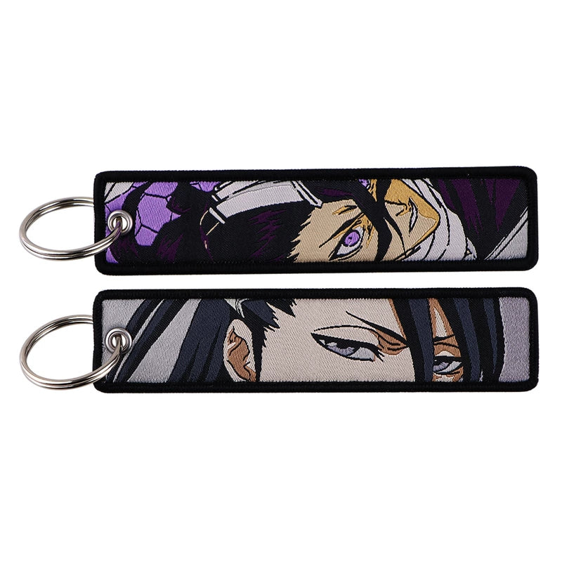 Bleach Embroidery Keychains