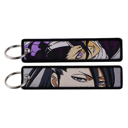 Bleach Embroidery Keychains