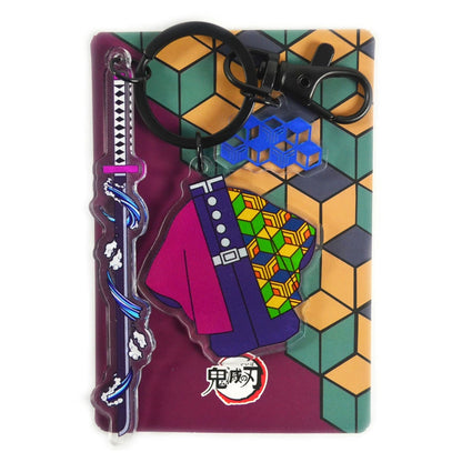 Demon Slayer Acrylic Hiyori Keychains