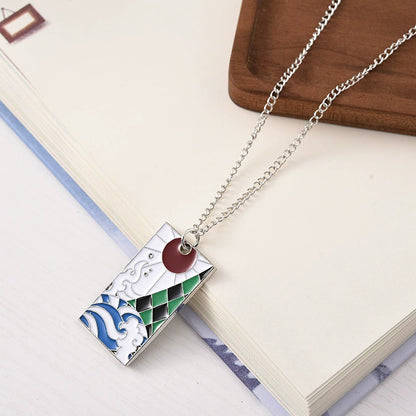 Demon Slayer Enamel Necklace