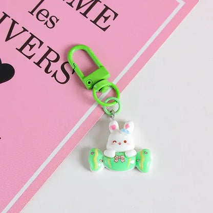 2 Randomized Cute Charm Keychains