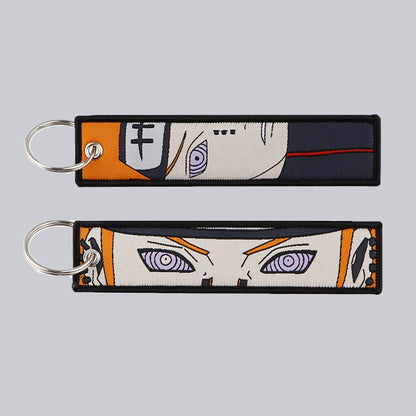 Naruto Embroidery Keychains