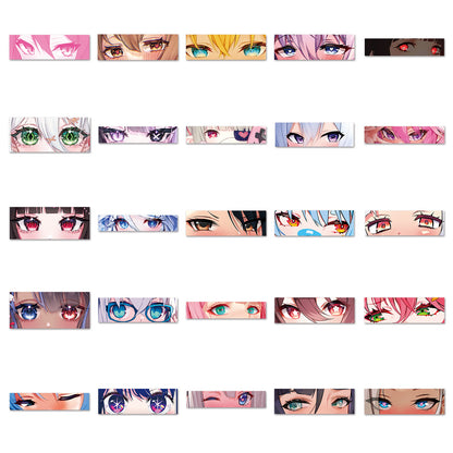 5 Random Waifu Eye Stickers