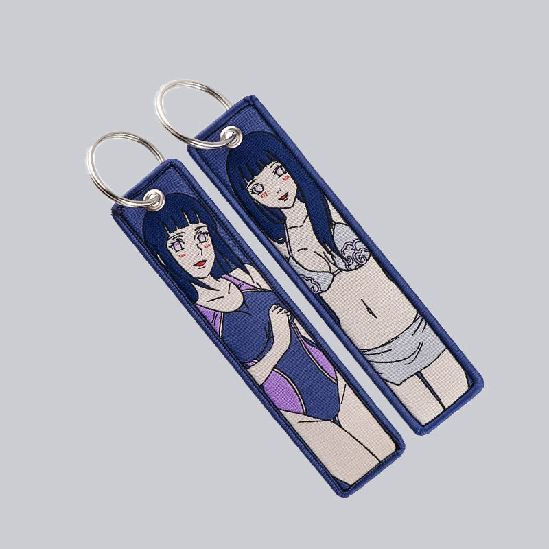 Naruto Embroidery Keychains