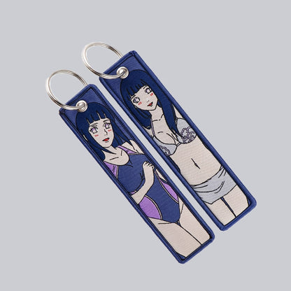 Naruto Embroidery Keychains